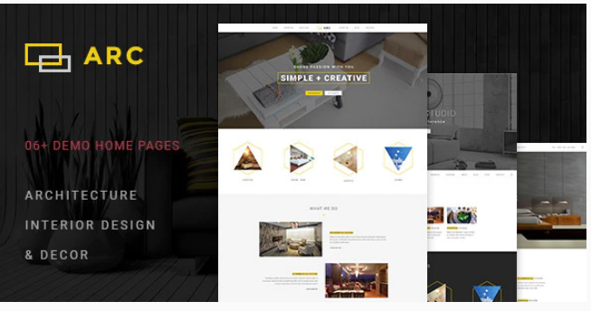 ARC Interior Design Decor Architecture Business Template