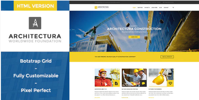 Architectura Construction HTML Template