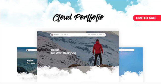 Cloud Personal Portfolio Creative Agency