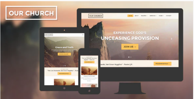 Church Responsive HTML5 Website Template