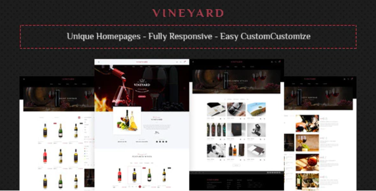 Vine Yard HTML Template 1