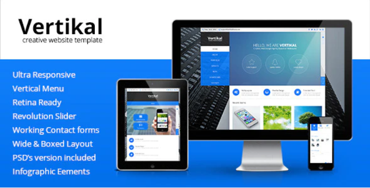 Vertikal Multipurpose HTML5 Template 1