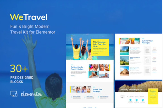 WeTravel Travel and Tourism Template Kit