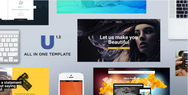 Unity HTML Responsive Multi Purpose Template