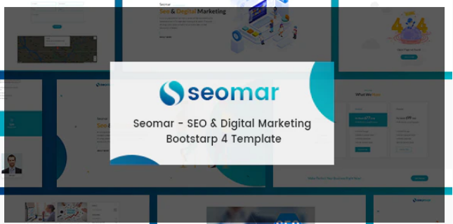 Seomar SEO Digital Marketing HTML Template