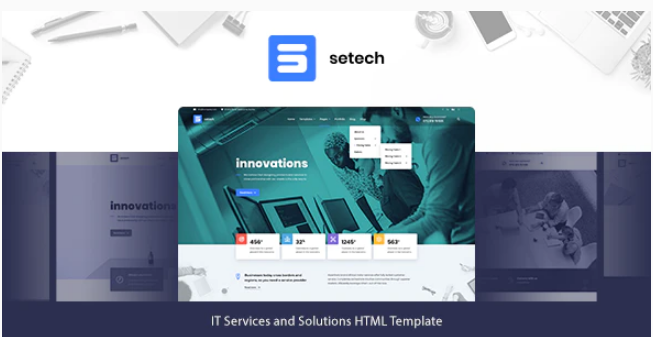 Setech IT Services and Solutions HTML Template