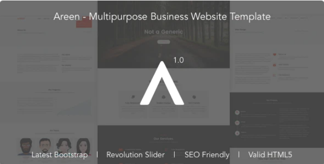 Areen Multipurpose Business Website Template