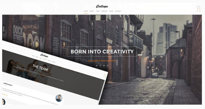 Calliope Clean Responsive HTML5 Template