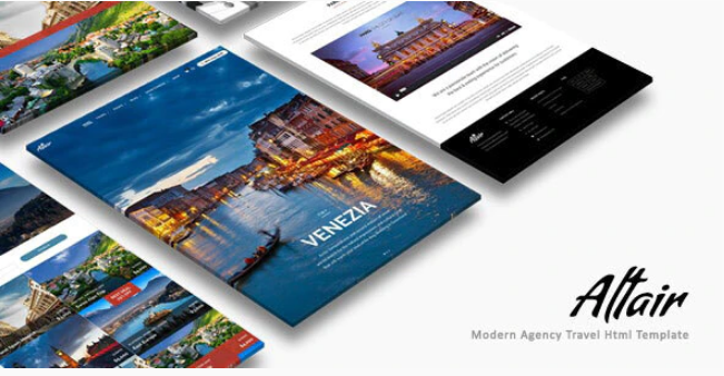 Altair Travel Agency HTML