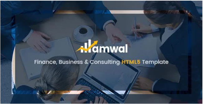 Amwal Business Financial HTML5 Template