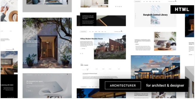 Architecturer Interior Design HTML Template