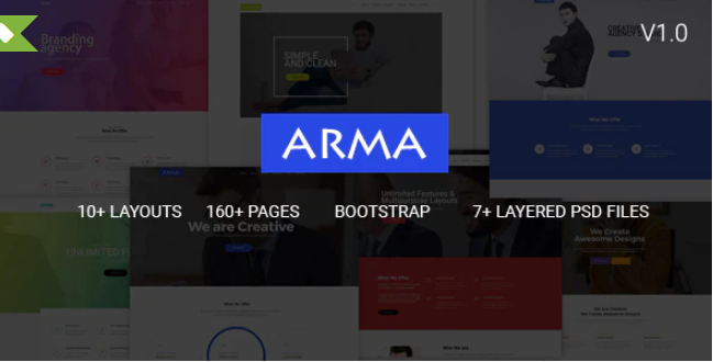 Arma Multipurpose HTML5 Template