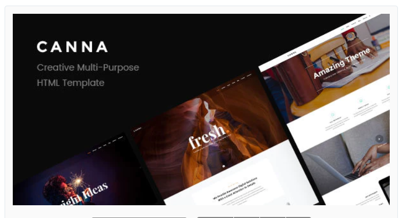 Canna – Creative Multi Purpose HTML Template 1