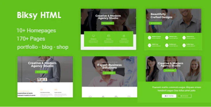 Biksy Business HTML5 Template