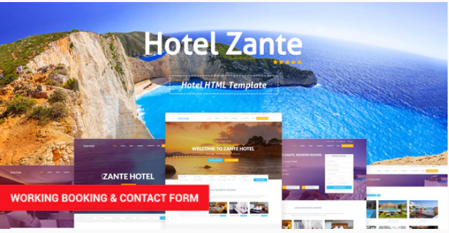 Zante Hotel Template