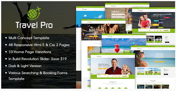 Travel Pro Tours and Booking HTML Template