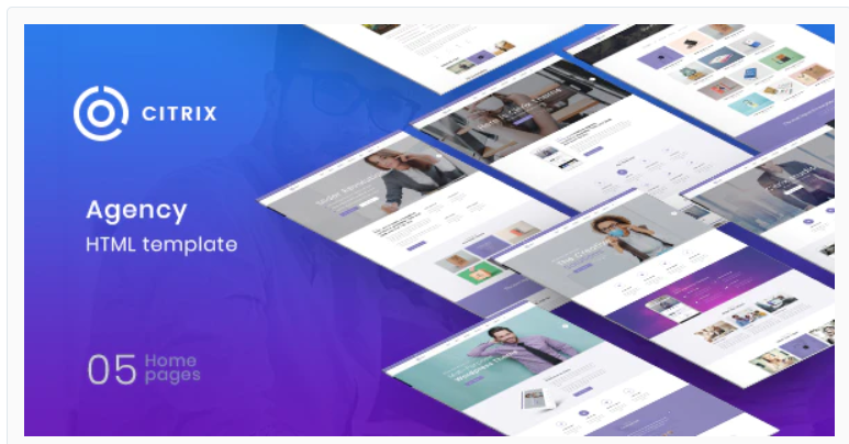 Citrix Agency Multipurpose HTML5 Template