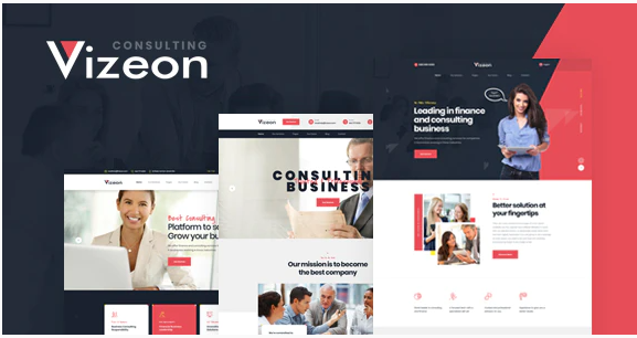 Vizeon Business Consulting HTML Template