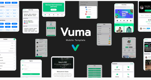 Vuma Mobile Template