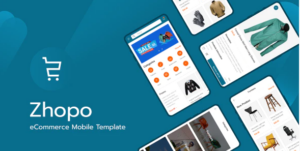 Zhopo eCommerce Mobile Template