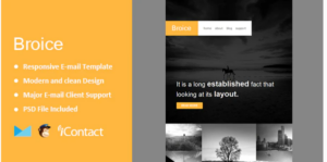 Broice Responsive E mail Template Themebuilder Access