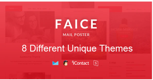 Faice Mail 8 Unique Responsive Email set Online Access