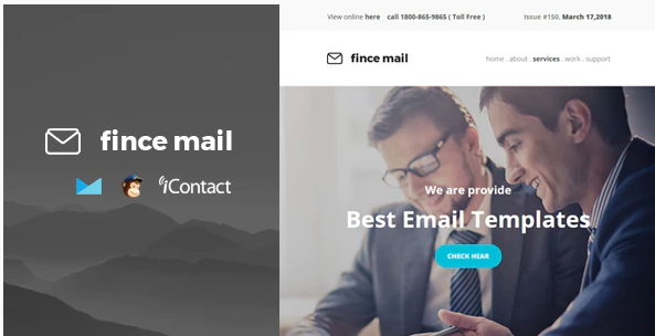 Fince Mail Responsive E mail Template Online Access