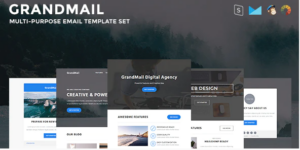 GrandMail Responsive Email Set