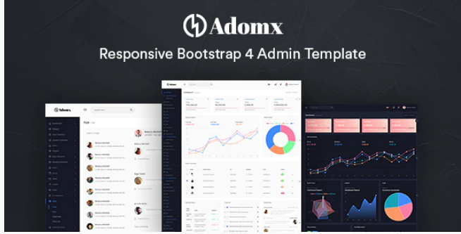 Adomx Admin Dashboard HTML Template