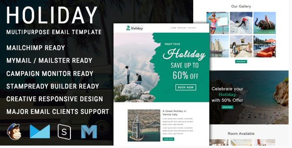 Holiday Multipurpose Responsive Email Template