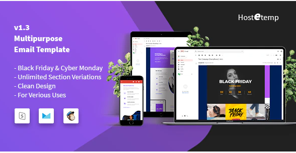 Hostetemp Multipurpose Email Templates