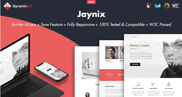 Jaynix Responsive Email Online Template Builder