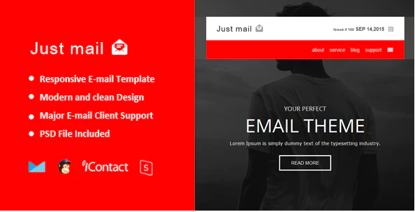 Just mail Responsive E mail Online Access