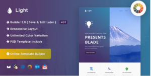 Light Responsive Email and Newsletter Template