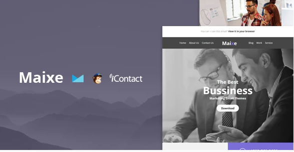 Maixe Mail Responsive E mail Template Online Access