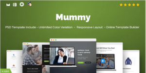 Mummy Responsive Email Online Template Builder