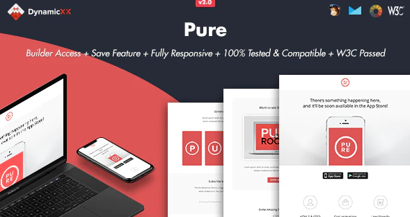 Pure Responsive Email Online Template Builder