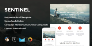 Sentinel Responsive Email StampReady Builder