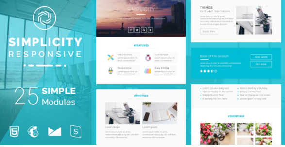 Simplicity Responsive Email Template Version 2