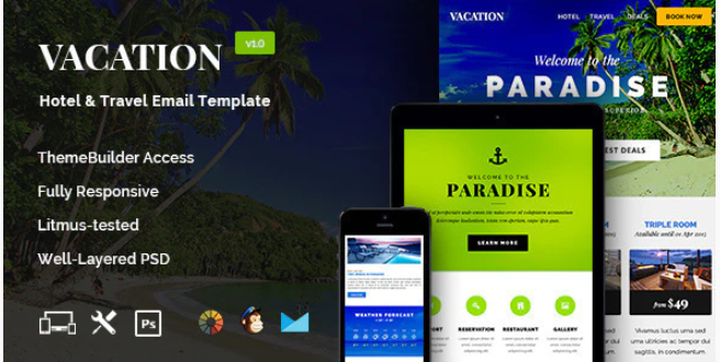 Vacation HotelTravel Newsletter Builder Access