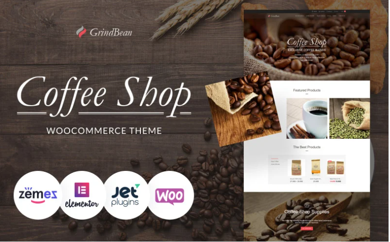 CoffeeShop Responsive WooCommerce Theme