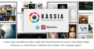 Kassia Photography WordPress Theme