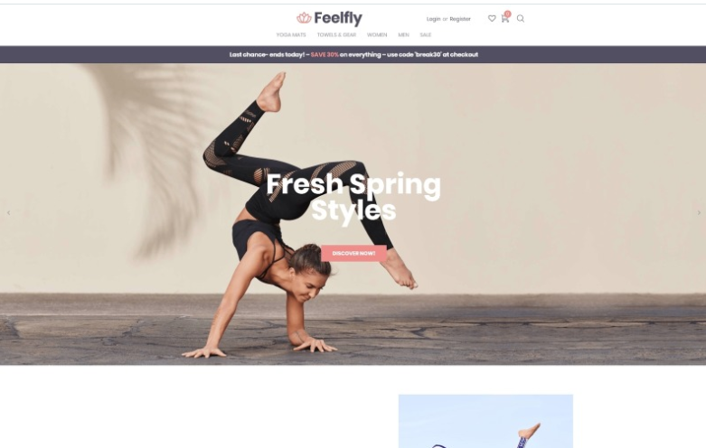 Feelfly Fashion Store ECommerce Modern Elementor WooCommerce Theme