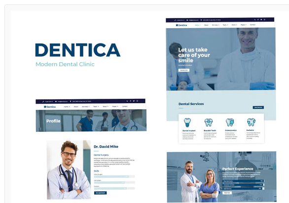 Dentica Dental Clinic Elementor Template Kit