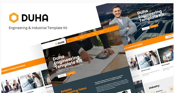 Duha Engineering Industrial Template Kit