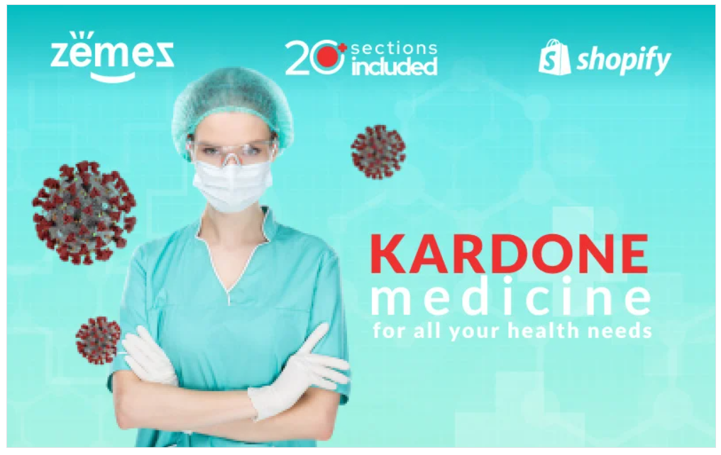 KarDone Medicine Online Store Template Shopify Theme