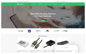 Crocko Host Hosting E commerce Clean Shopify Theme