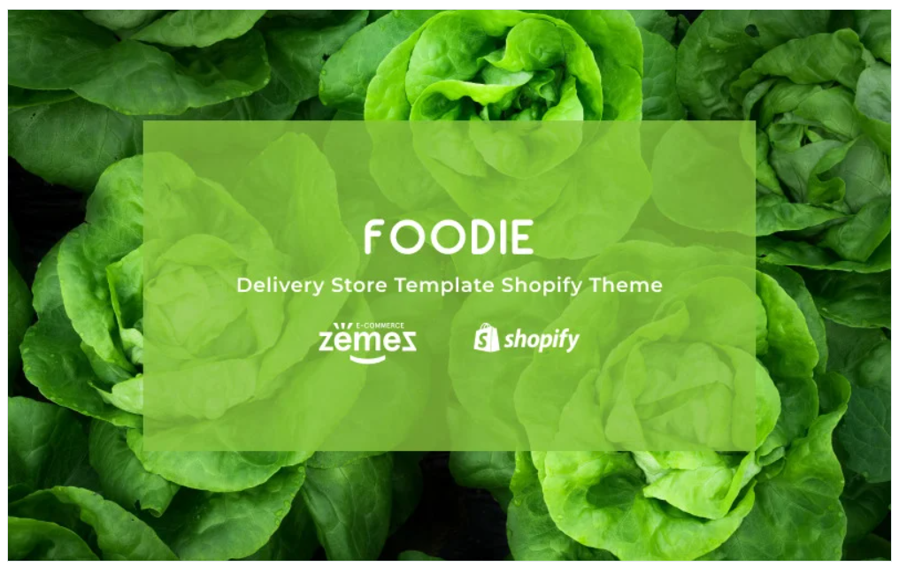 Foodie Shopify Delivery Store Template Shopify Theme