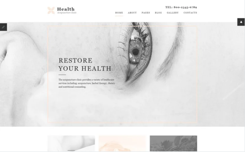 Acupuncture Clinic Joomla Template