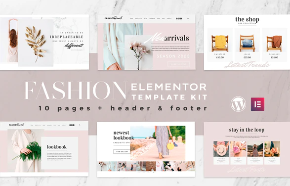 Fashion Feel WooCommerce Elementor Template Kit 1